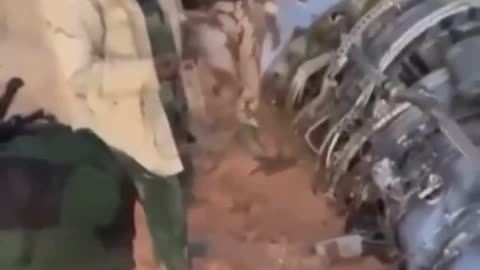 Russian IL76 Cargo Plane Shot Down Over Sudan