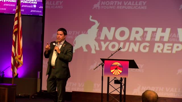 VD6-8 North Valley Young Republicans team Hosted a Rally.