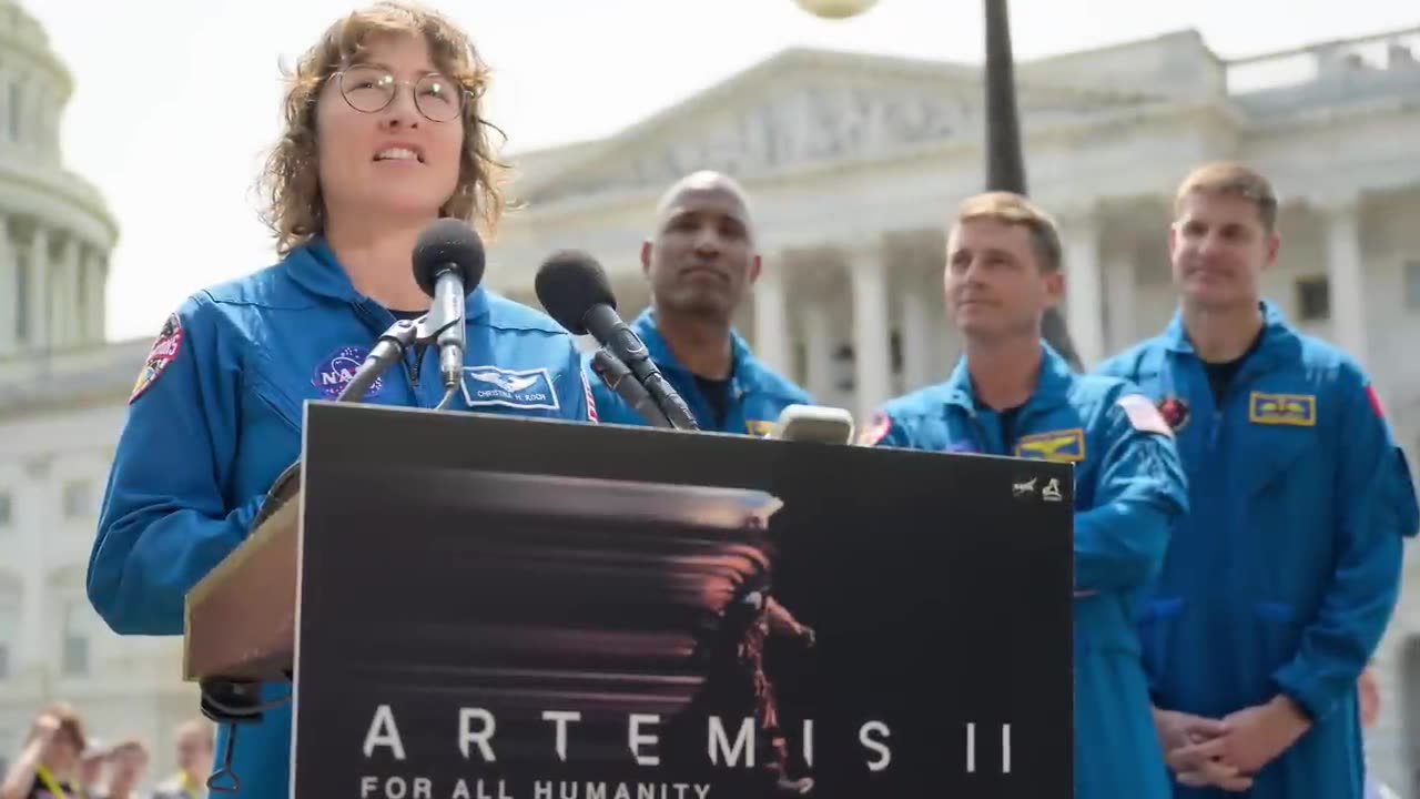 The Artemis II Moon Mission Crew Visits D.C. on This Week @NASA - May 19, 2023