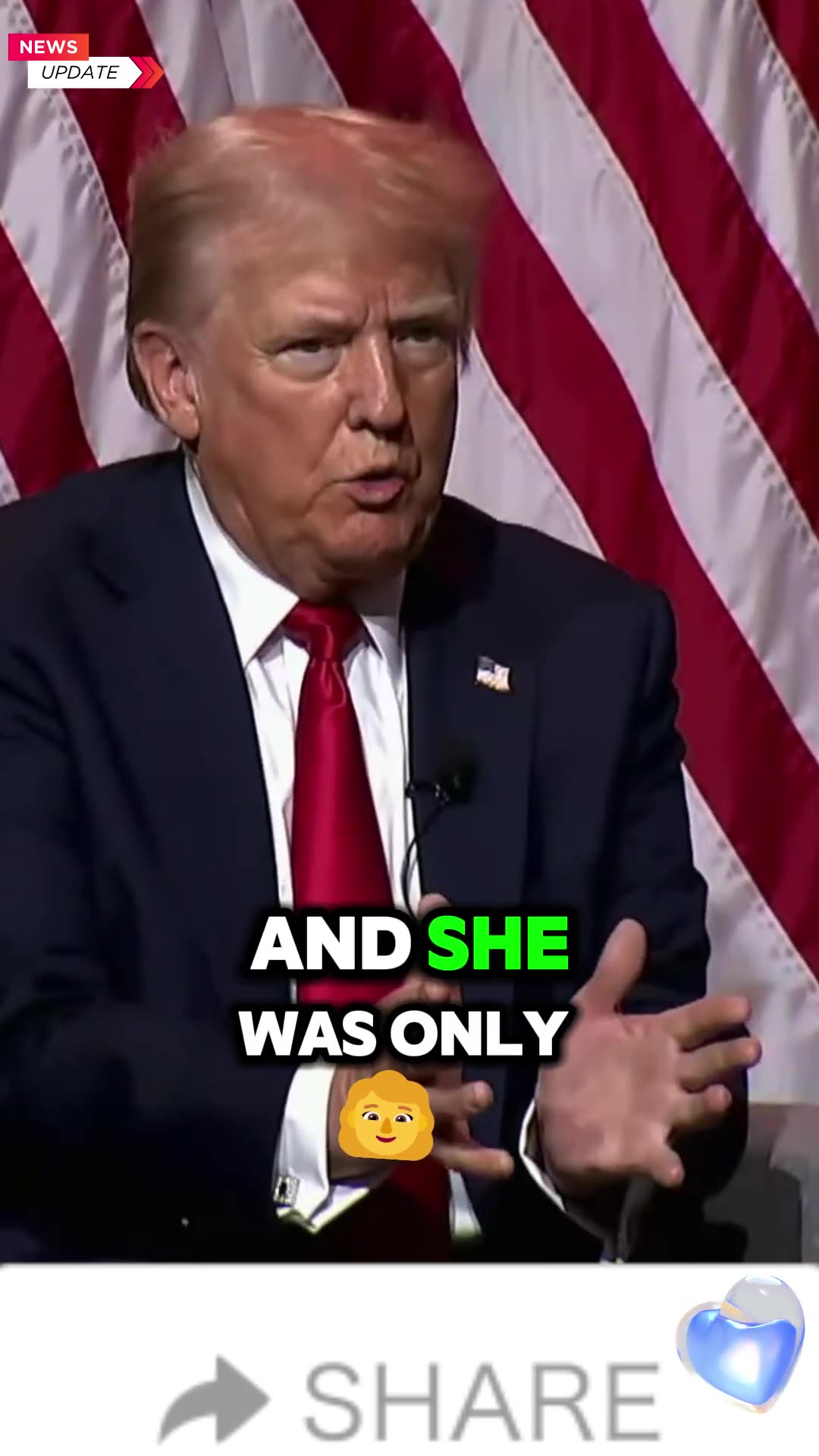 Pt 5 Former President Donald Trump participates in a question and answer session in Chicago #news