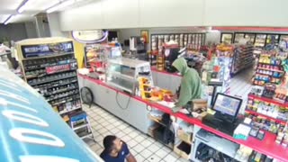 Gruesome murder of store clerk caught on security camera