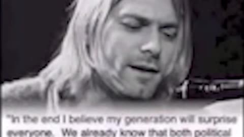 Kurt Cobain 1993 presidential prediction