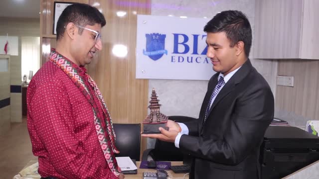 Mr.Mohit Segal Regional Manager University for the Creative Arts Sushant Thapa PRM - Bizz Education