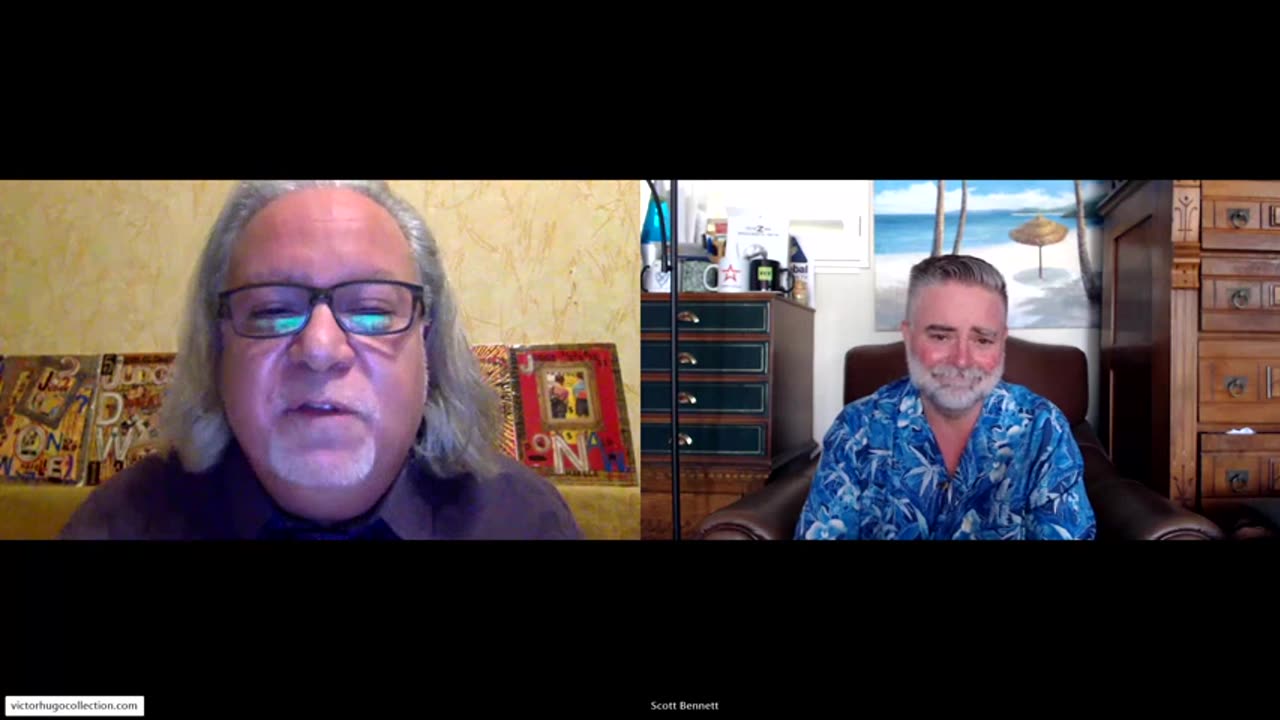 Scott Bennett w/ Victor Hugo: USA Civil War Coming After 2024 !!