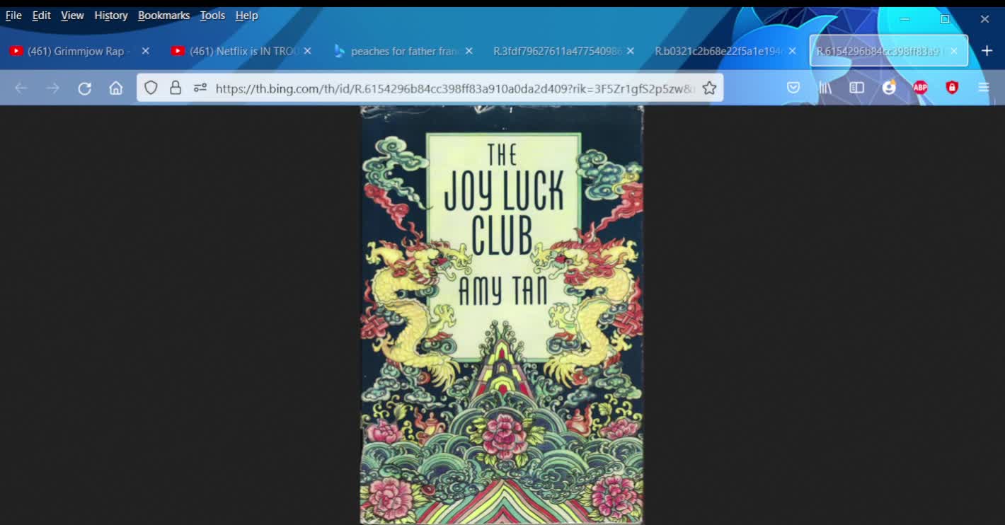 Yesterday's Books: The Joy Luck Club