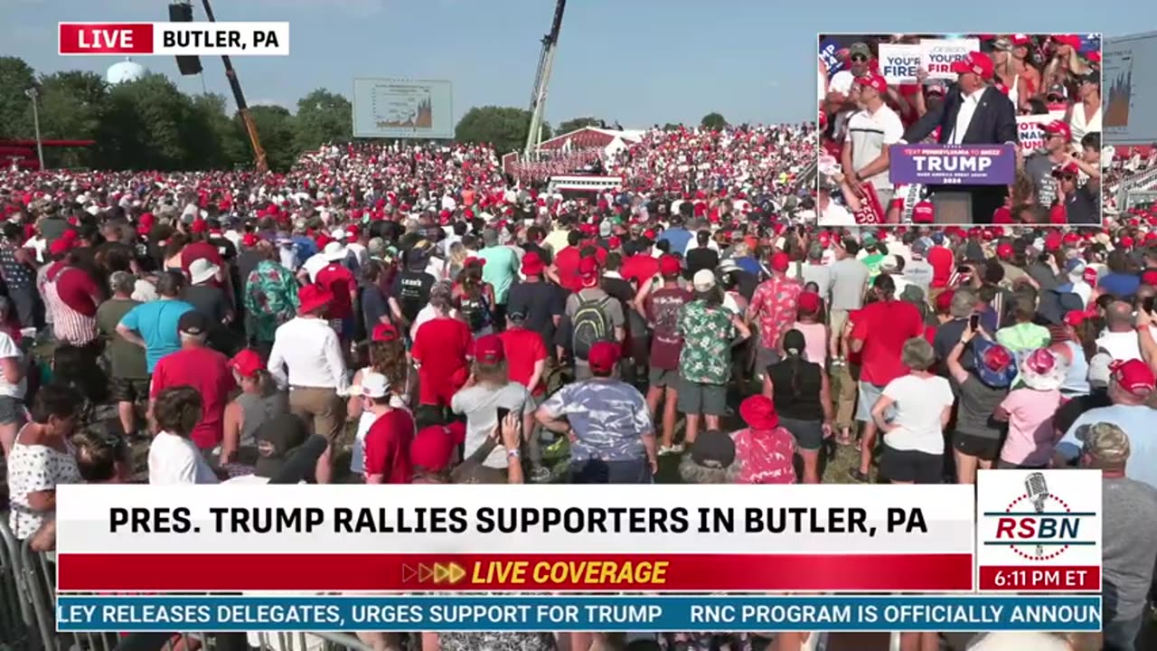 WATCH: Full Video of Assassination Attempt on President Trump at Rally in Butler, PA - 7/13/24