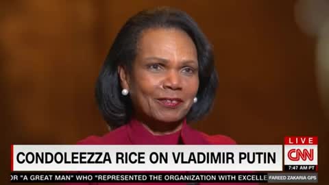 Former Secretary Of State Condoleeza Rice Puts Russia-Ukraine In Historical Context On CNN-s GPS