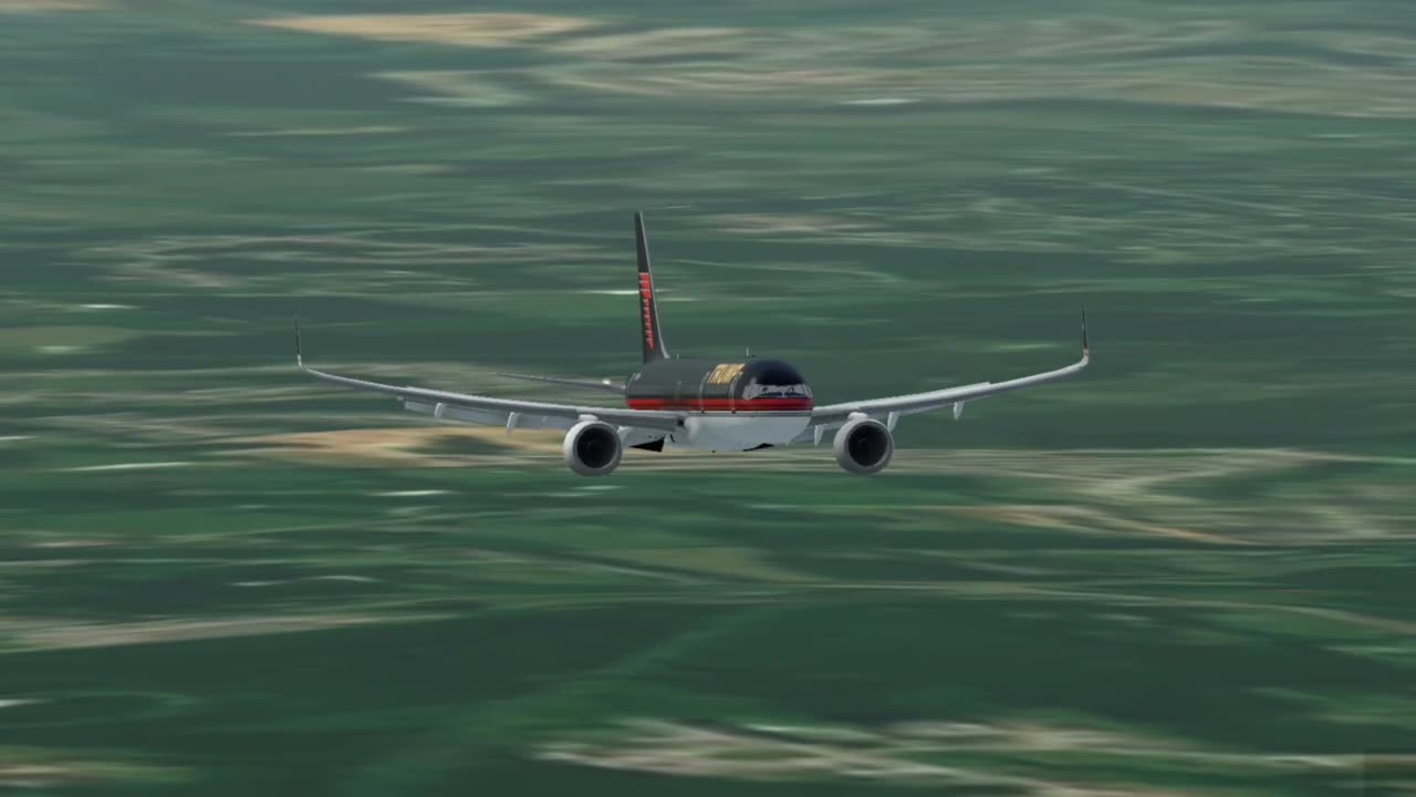 DONALD TRUMP PLANE