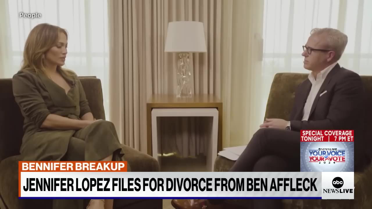 Jennifer Lopez files for divorce from Ben Affleck on their wedding anniversary