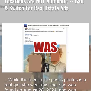 Fact Check: Posts With Missing Teen 'Seven Whiteman' In Multiple Locations Are NOT Authentic