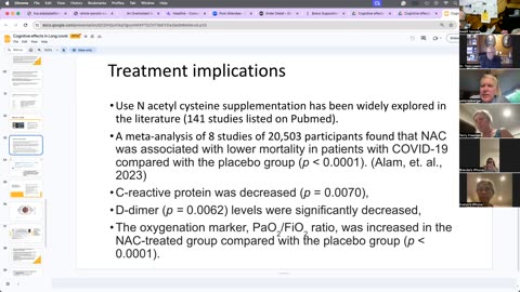 181. Long-Haul Covid Biomarkers and Treatment - James Seberger MD, PhD