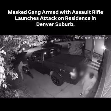 Venezuelan gang members who were recently seen waving an assault rifle