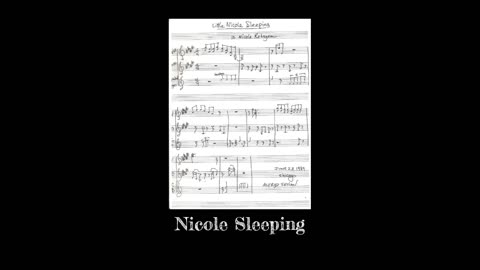 Nicole sleeping ~ alsetian.