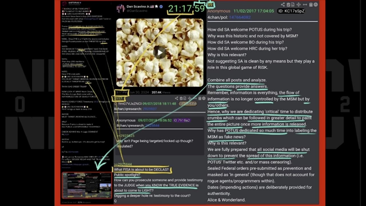 And We Know~Timestamp~Comms Change Of Direction ~Popcorn ready🍿