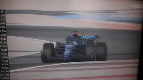 2022 Formula 1 cars Bahrain Pre-Season Test – Day 1