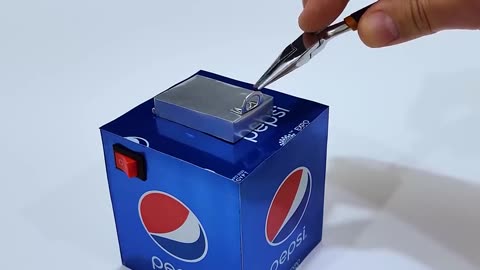 Make A Pepsi Cycle Rickshaw With Robot - Ice Cream Trolley From Pepsi Cans - Electric Bike