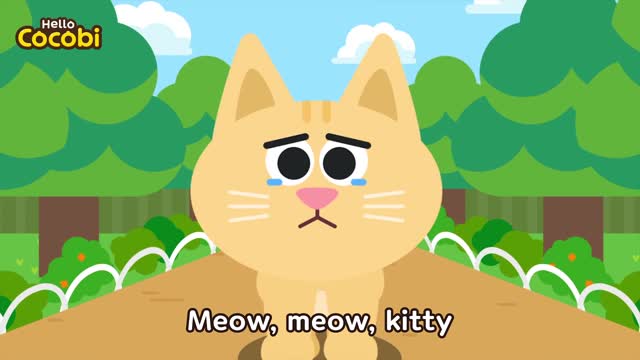 Meow Meow Kitty animated cartoon