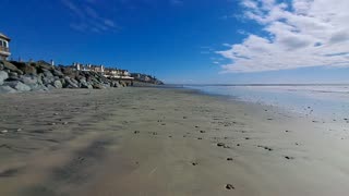 The Captain's View. Saint Malo Beach, Oceanside, California.