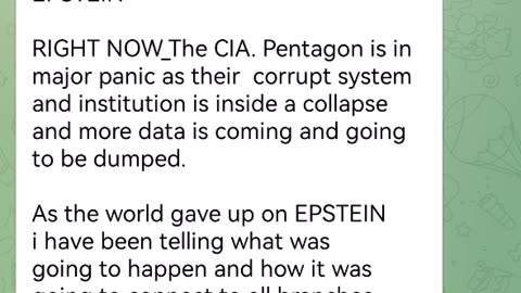 The Storm Rider avisa que Epstein va a hablar, así como confidentes del mundo del espectáculo