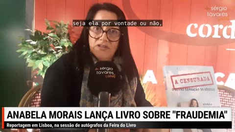 Anabela Morais lançou um livro que expõe a... Fraudemia!