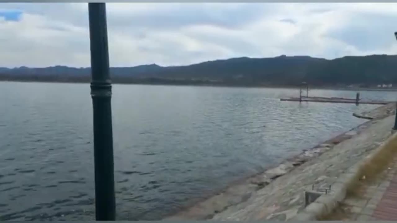 Uchali lake beautiful view