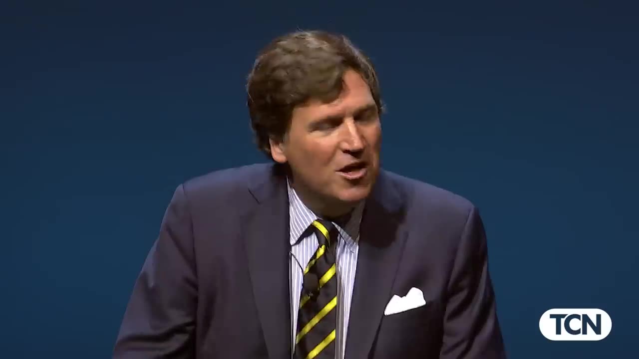 Tucker Reacts to Trump vs. Biden Debate During Sydney, Australia Speech