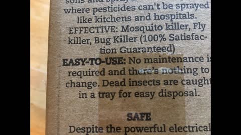 Pest Soldier Upgraded 20W Electronic Bug Zapper Insect Killer Mosquito Indoor Residential Commercial
