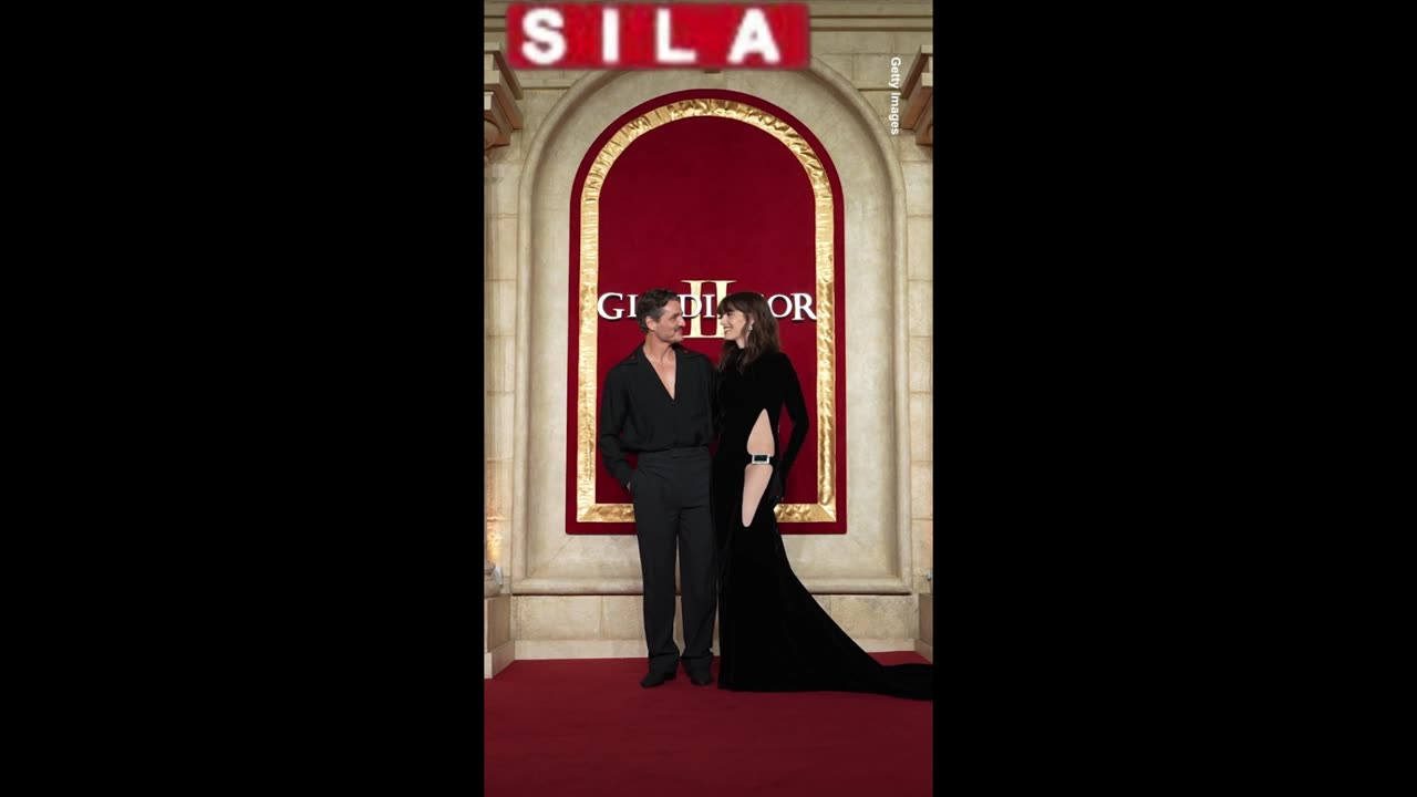 Pedro Pascal takes his sister Lux to the Gladiator II premiere