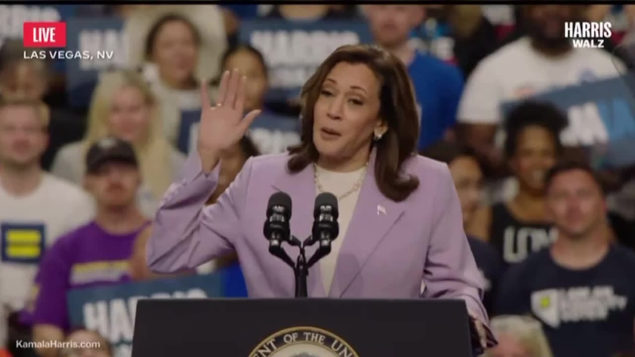 Kamala Harris is now telling Americans NOT to pay attention to the polls)