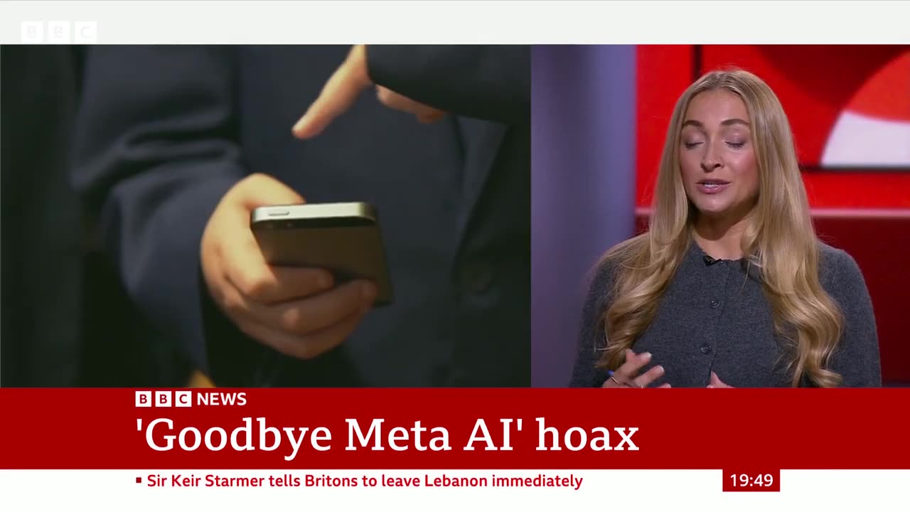 James McAvoy and Tom Brady fall for 'Goodbye Meta AI' hoax