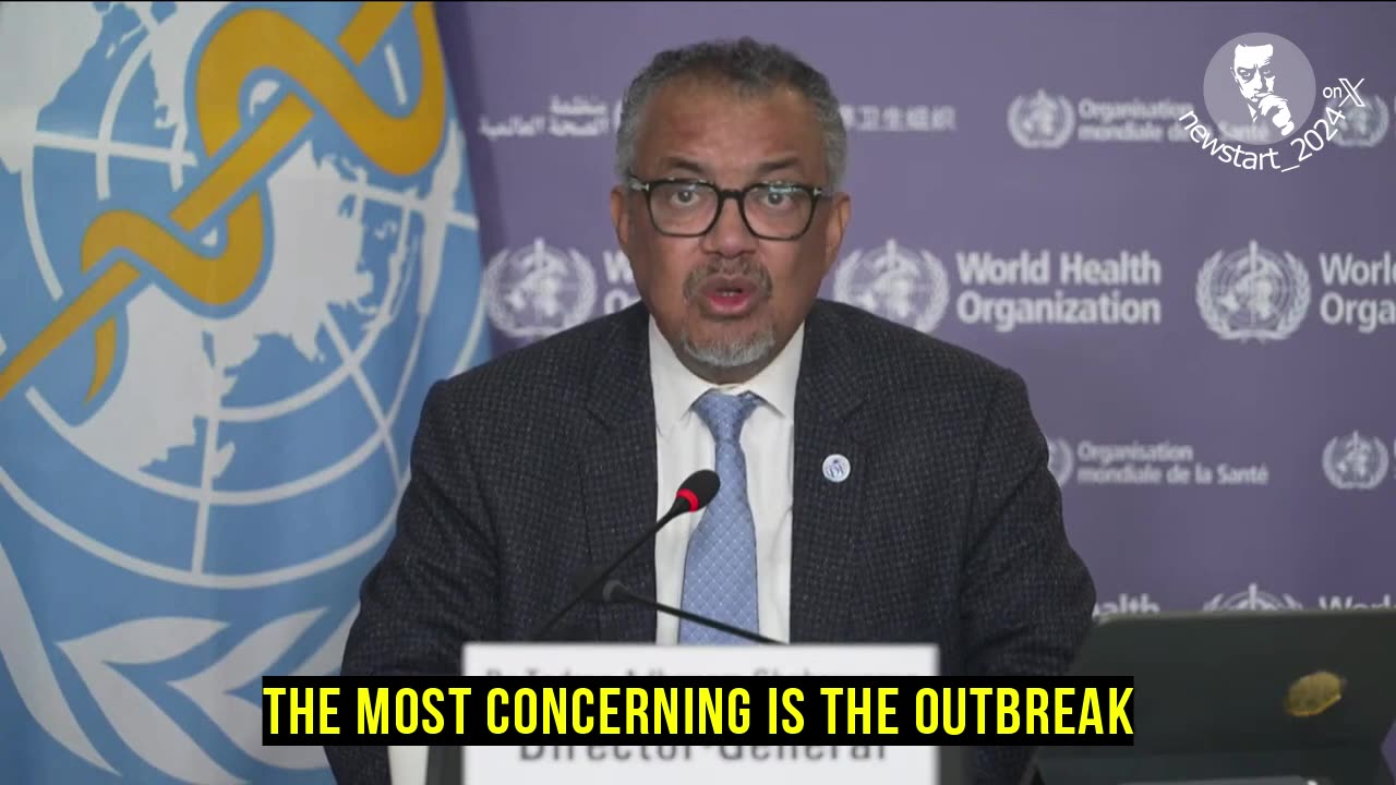 WHO Director General dr. Tedros about mpox outbreak