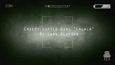 Creepy Little Girl Singing "Lalala" | Scary Horror Voice