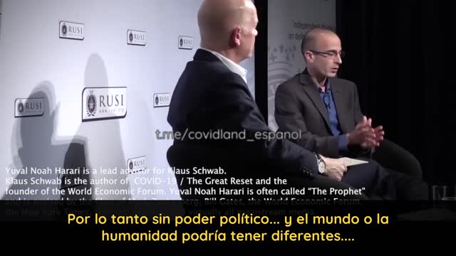 Yuval Noah Harari "los humanos sean 'innecesarios' e 'inútiles' -