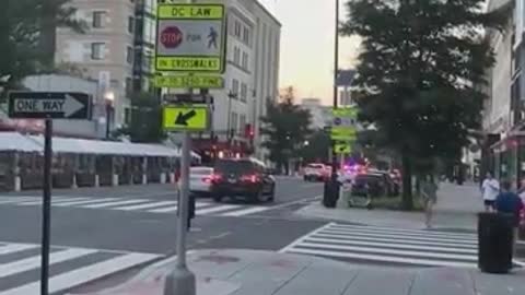 A shooting incident occurs on a busy street in the United States