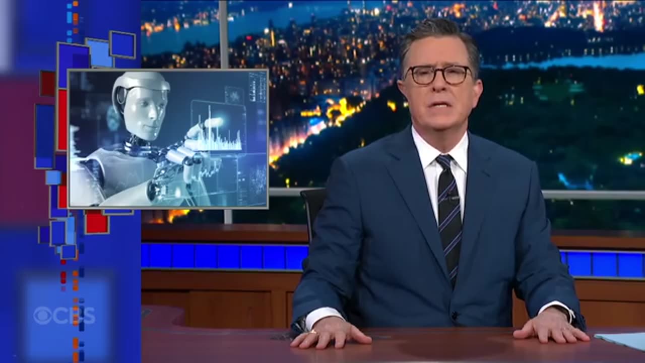 Stephen Colbert's Cyborgasm: CrowdStrike Crashes The World | AI Massages