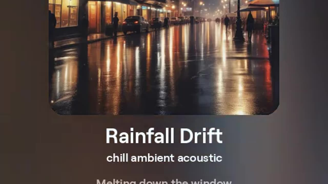 Rainfall drift - lofi chill