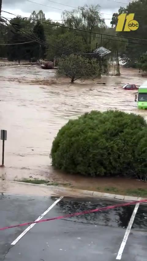 Hurricane Helene Armageddon-Like Scenes out of Asheville NC