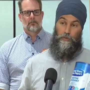 Jagmeet Singh confused about Apples vs. Potatoes
