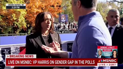 Harris Says 'Vice Presidents Are Not Critical' When Pressed About What She Would Do Differently