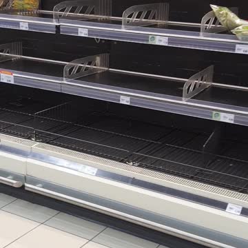 Fate scorte di cibo, scaffali vuoti - Video 51