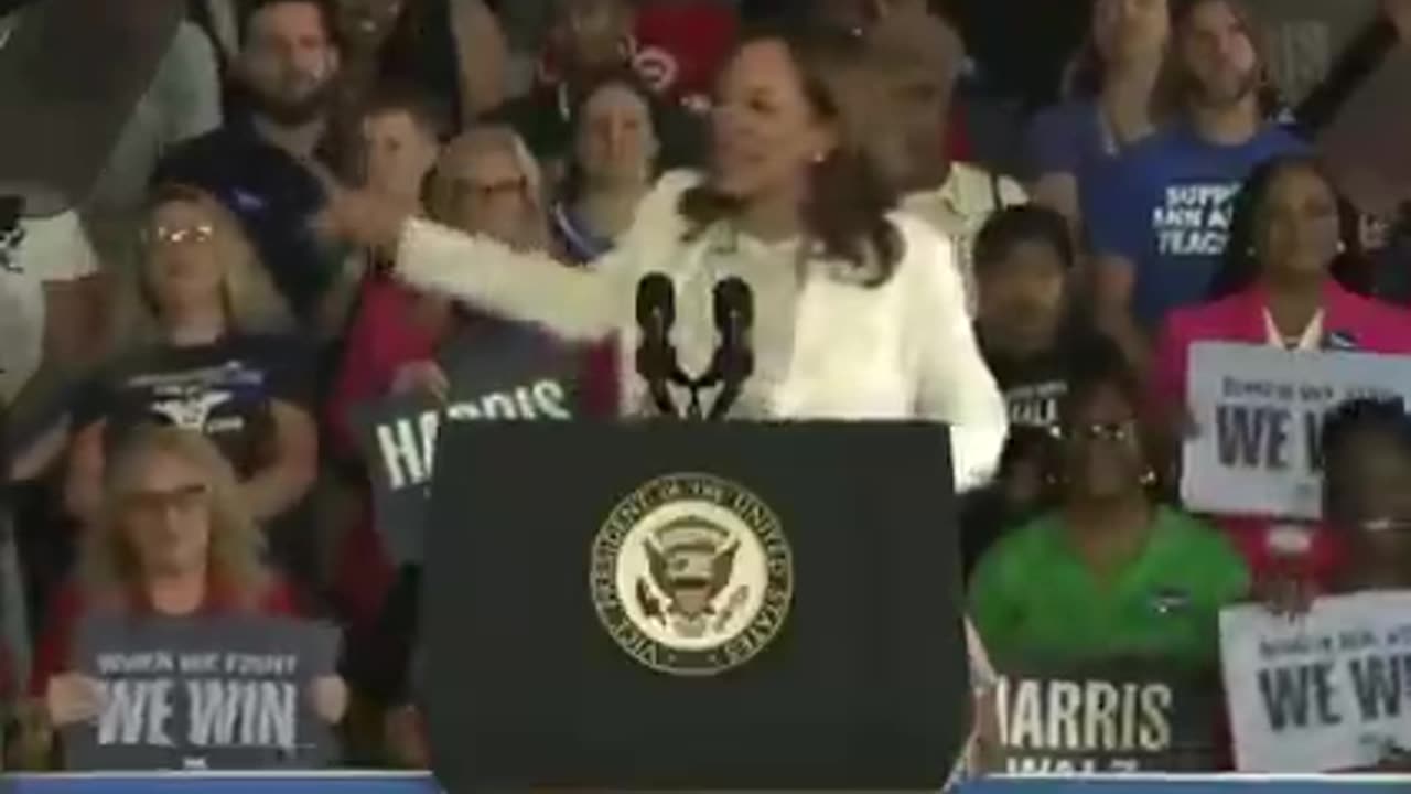 BUSTED! FAKE KAMALA USES FAKE ACCENT AGAIN...