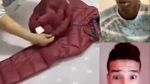 Clothes folding tricks