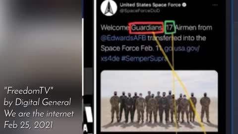 Save the children, space force, cyber space, Trump, patriots, salute!