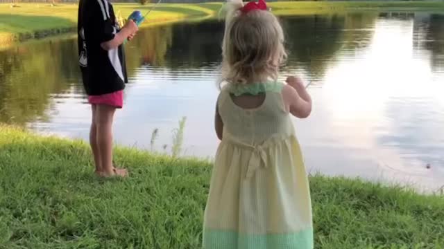 Little ones fishing