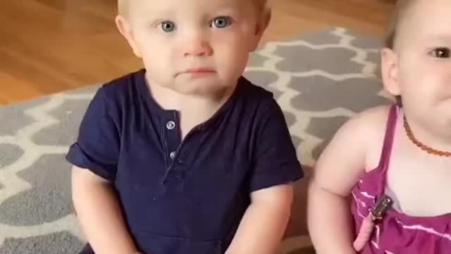 Cute babies on TikTok.