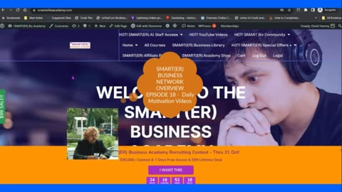 SMART(ER) Business Network Overview - Episode 18 - Daily Motivation