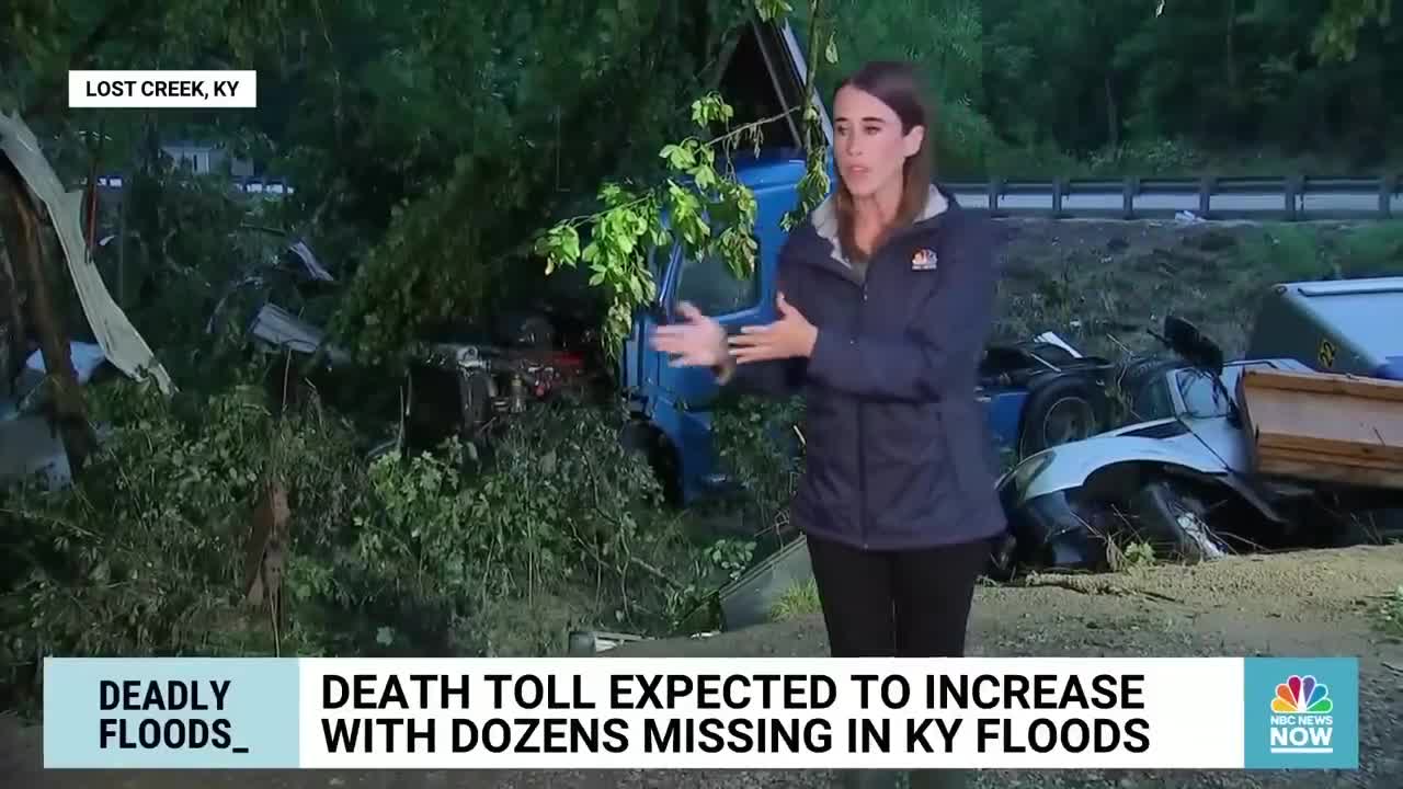 Death Toll From Kentucky Floods Expected To Rise As Heavy Rain Continues