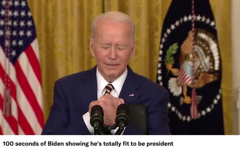 "You Know, the Thing." This is Joe Biden