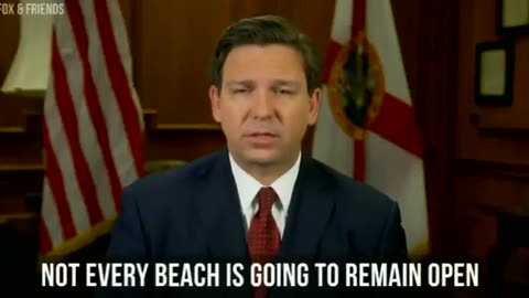 Flashback: DeSantis Pushed For Closing Of Beaches During Pandemic