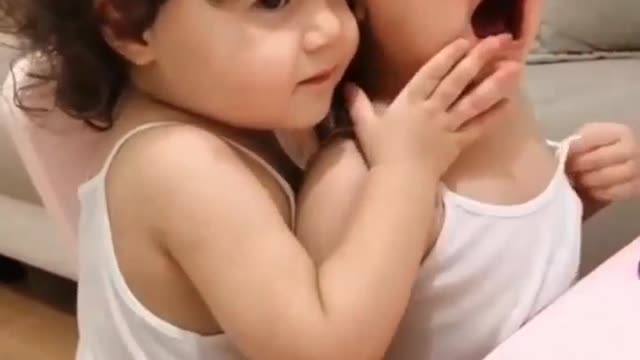 Watch two girls very cut